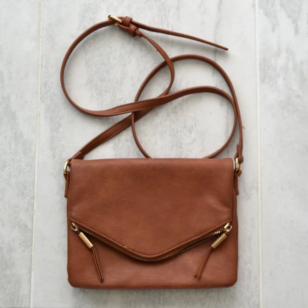 Madison West Crossbody Flap Envelope Clutch Bag